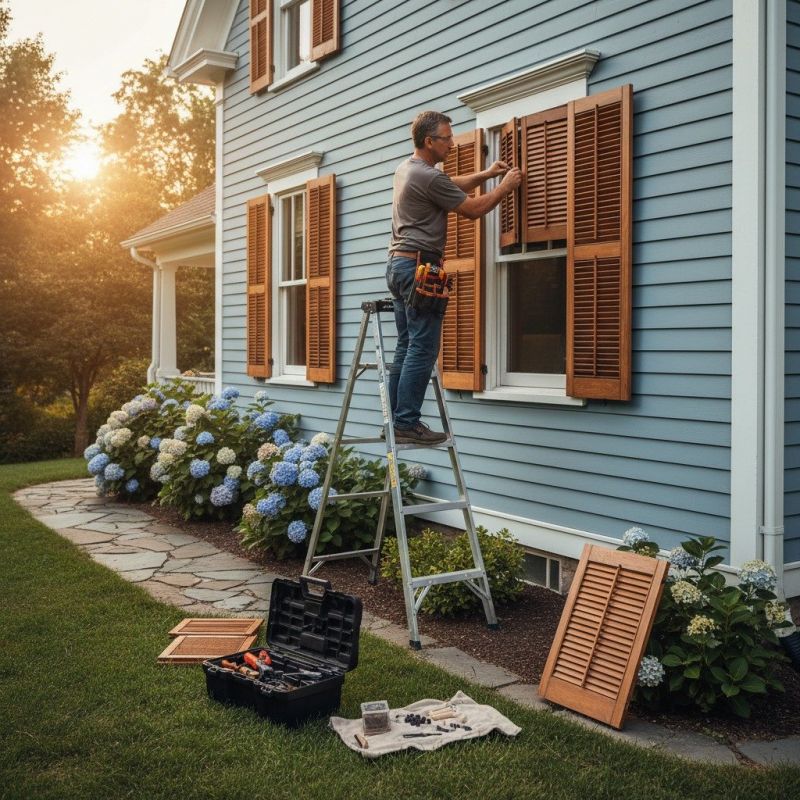 Exterior Shutters Repair in Denver County, CO